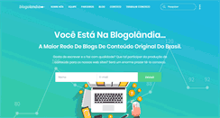 Desktop Screenshot of blogolandialtda.com.br